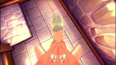 (Дом) Духтари элвишӣ ба шумо кӯмак мекунад, ки рӯятонро бишӯед.